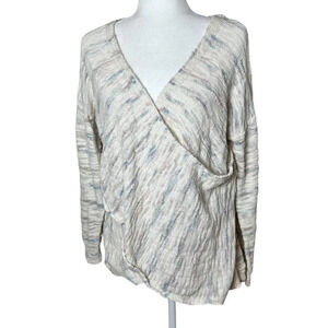 URBAN OUTFITTERS Kimchi Blue Wrap Front Crossover Sweater Size Large